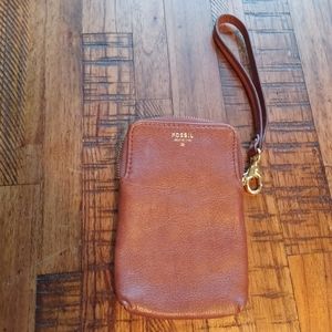 Fossil Wallet/Phone Case Wrislet